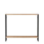 Hanah Home Aparador Verona Negro y Pino Atlántico - 90x74x26 cm